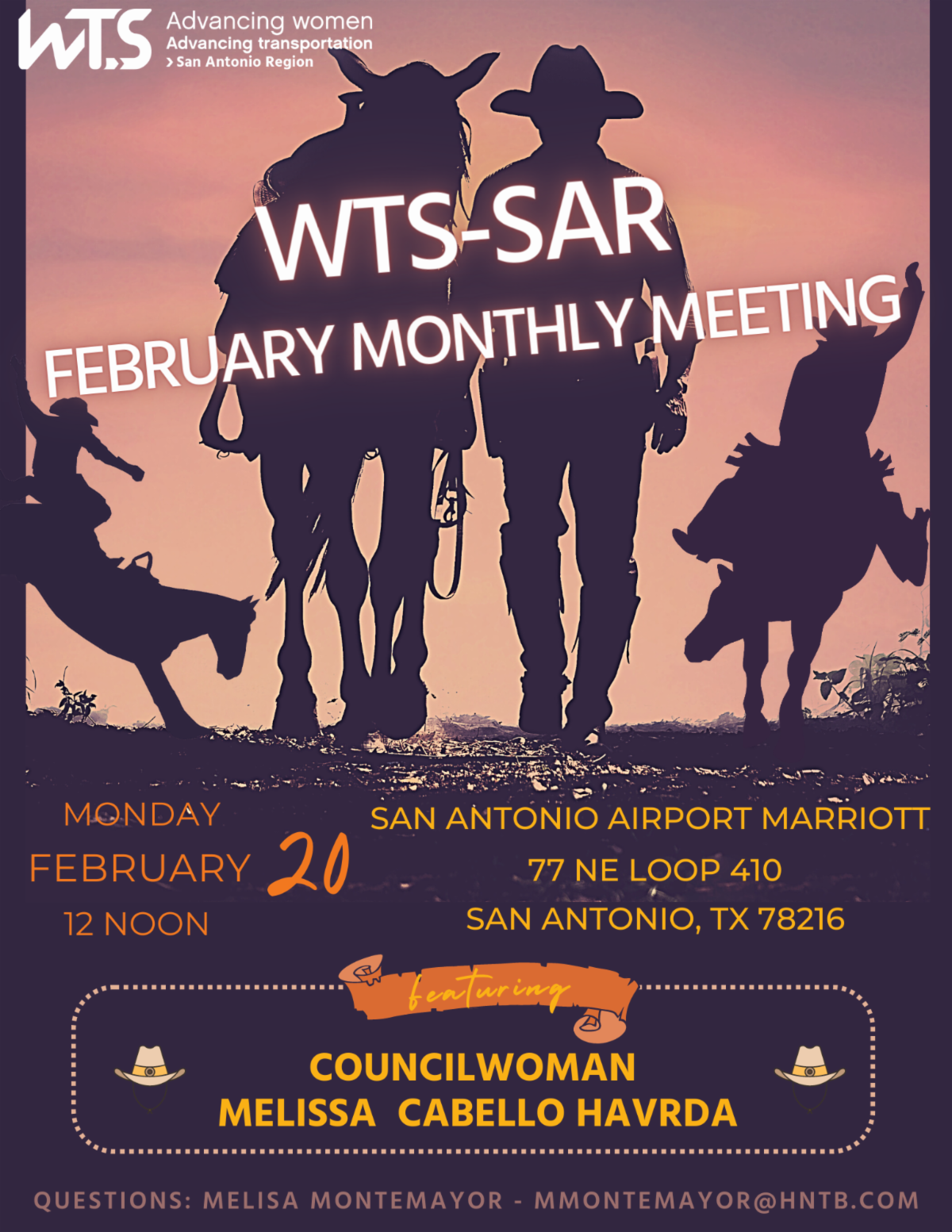 WTSSan Antonio February Monthly Meeting WTS WTSSan Antonio February Monthly Meeting WTS